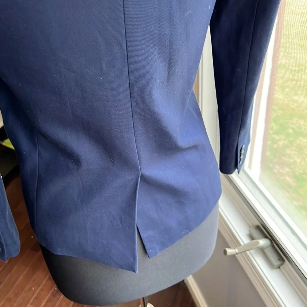 J. By J. Crew Navy Blue Ladies‎ Blazer